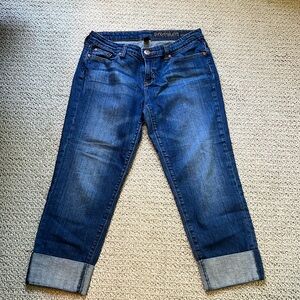 Gap straight crop jeans